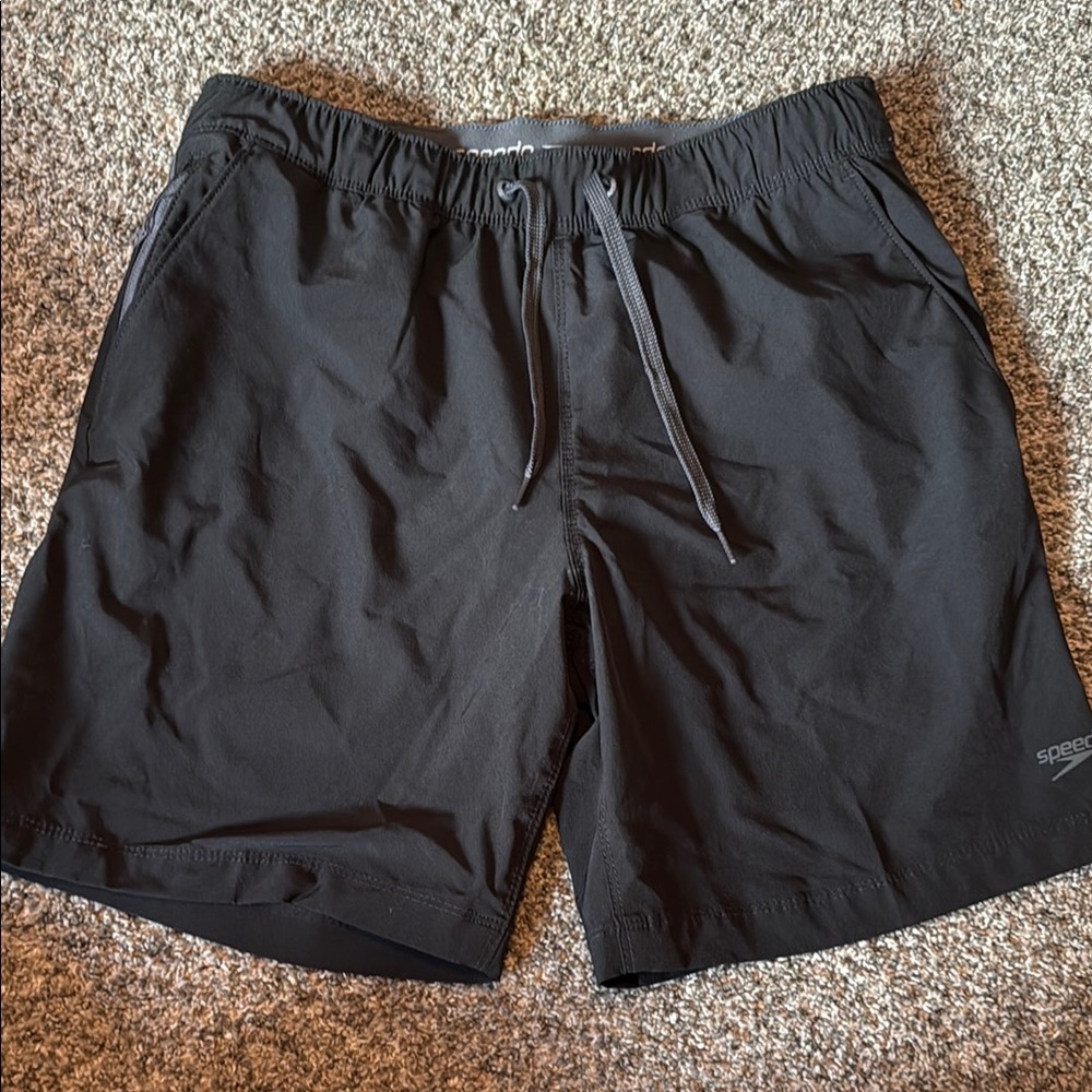 Speedo Charcoal Swim Trunks